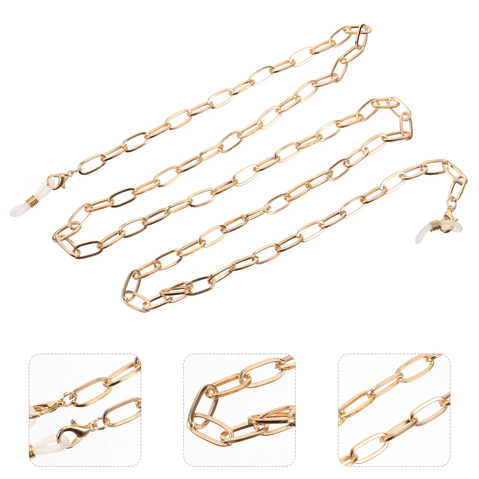 

Fashion Pearl Eyeglasses Chain Alloy Anti-Slip Glasses Cord Ideal for Sports Reading Glasses Safety Strap Eyewear