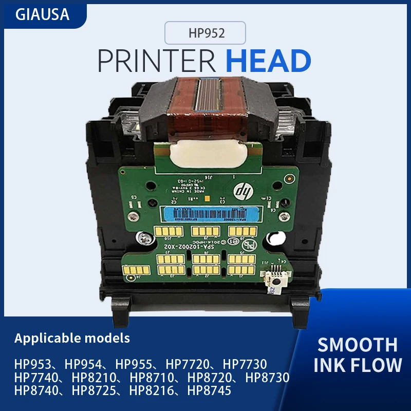 Printhead For HP952 Printer Head For HP953 HP954 HP955 HP7720 HP7730 HP7740 HP8210 HP8710 HP8720 HP8730 M0H90A Print Head