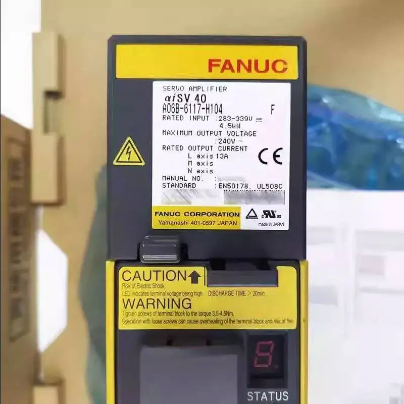 

A06B-6117-H104 New Fanuc Servo Driver IN STOCK Fast ship