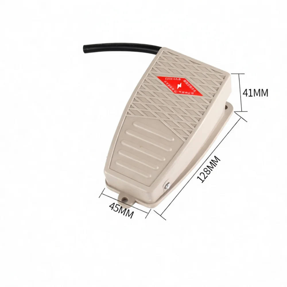 Foot Control Switch EKW5A B Pedal Switch Machine Tool Automatic Equipment Controller Stable Power Operation Plastic