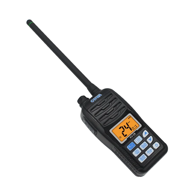 

KV-28 High Quality IP67 Walkie Talkie 5km Range Waterproof Radio VHF Marine Transceiver