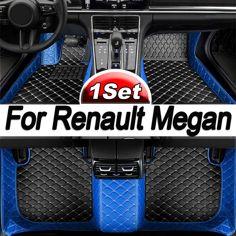 Car Floor Mats For For Renault Megan 3 2008~2014 DropShipping Center Auto Interior Accessories Leather Carpets Rugs Foot Pads