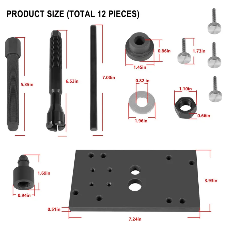 M8 Inner Camshaft Bearing Installer Tool and Remove Puller Fit for Harley Davidson Milwaukee Eight Engine 2017-2023