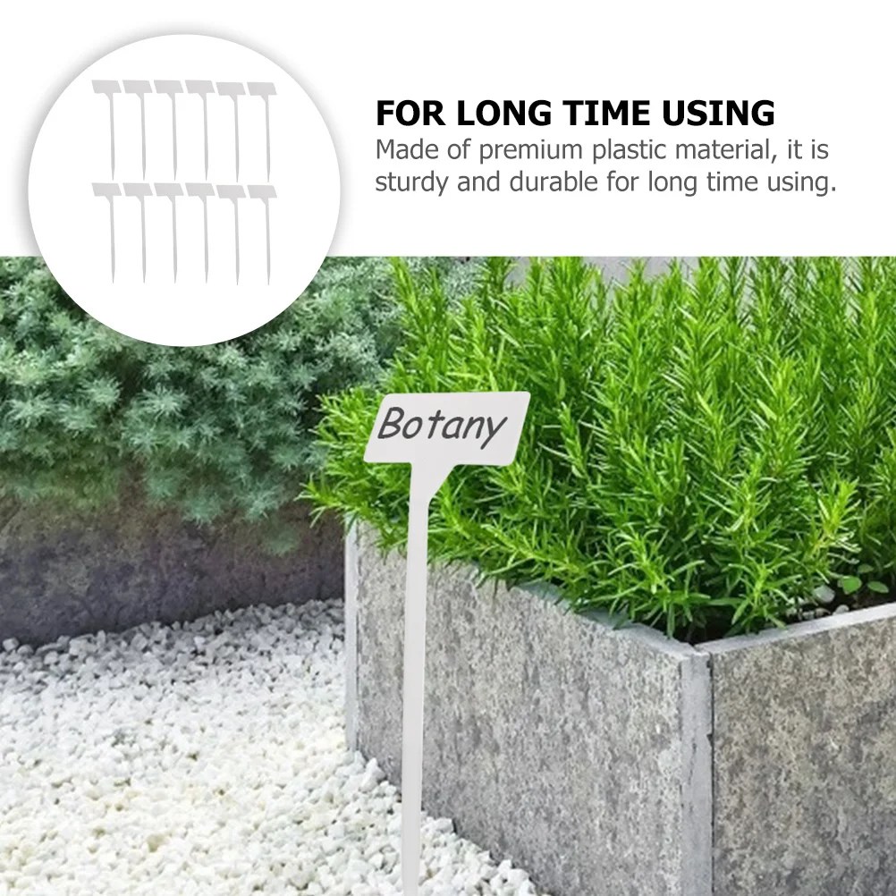 

25pcs Garden Plant Label Premium Plastic Durable Outdoor Gardening Labels For Potted Plants Flower Marker Plant Tag Gardening