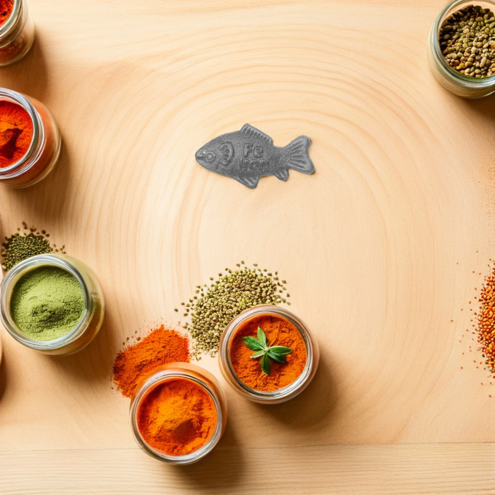 

2 Pcs Fish Iron for Cooking Fish-shaped Supplement Deficiency Aid Anemia Tool Athlete Silver Healthy