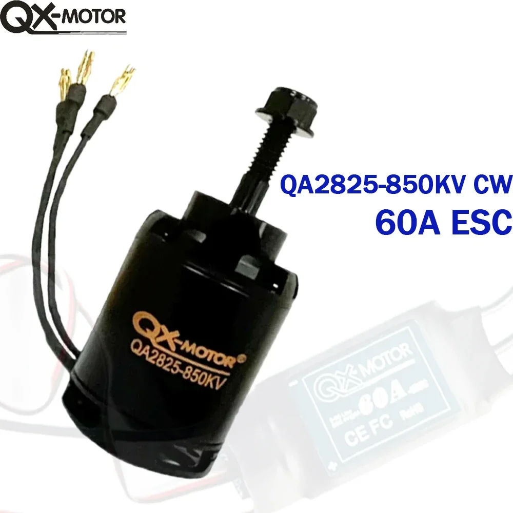 

QX-Motor Brushless Motor QA2825 700/800/850KV CW CCW With 60A ESC For Rc Quadcopter