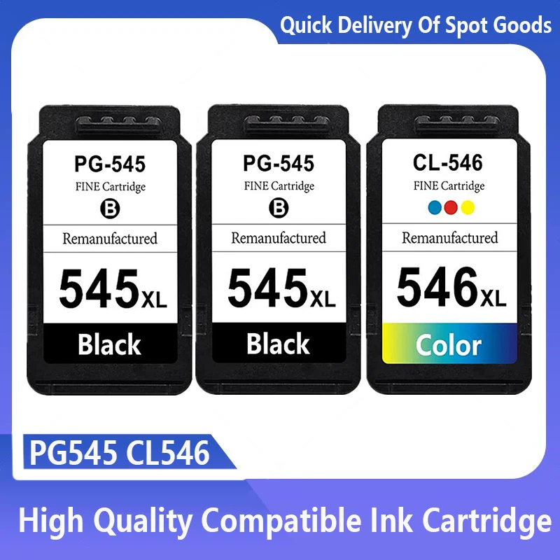 Compatible PG545 CL546 545XL 546XL Ink Cartridge PG-545 CL-546 Replacement For Canon Pixma IP2850 MX495 MG2450 MG2550 Printer