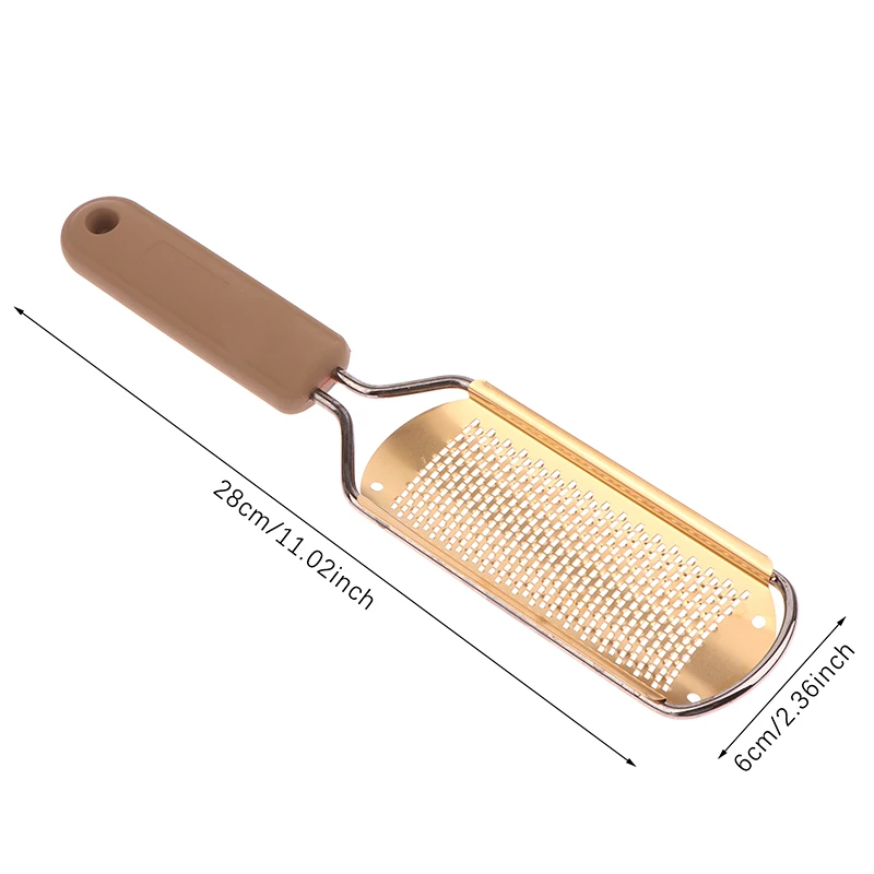 304 Stainless Foot File Callus Remover Tool for Dead Skin Removal Home Pedicure Tools Foot Rasp Smooth Soft Feet Grater Scraper