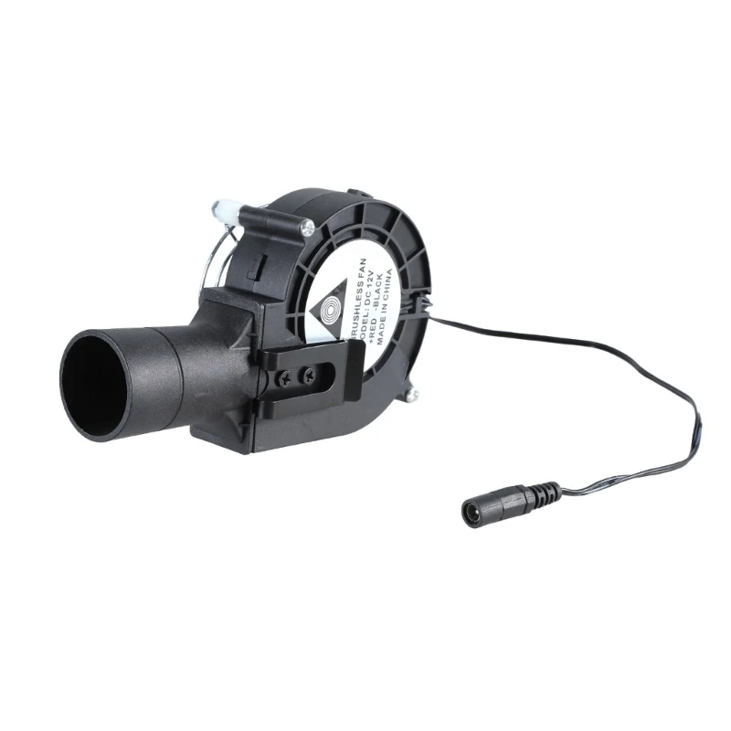 

9733 BBQ Fan Air Blower Fan 4800RPM 12V Double Balls Bearing Fan with Metal Clip for Picnic Camping Outdoor