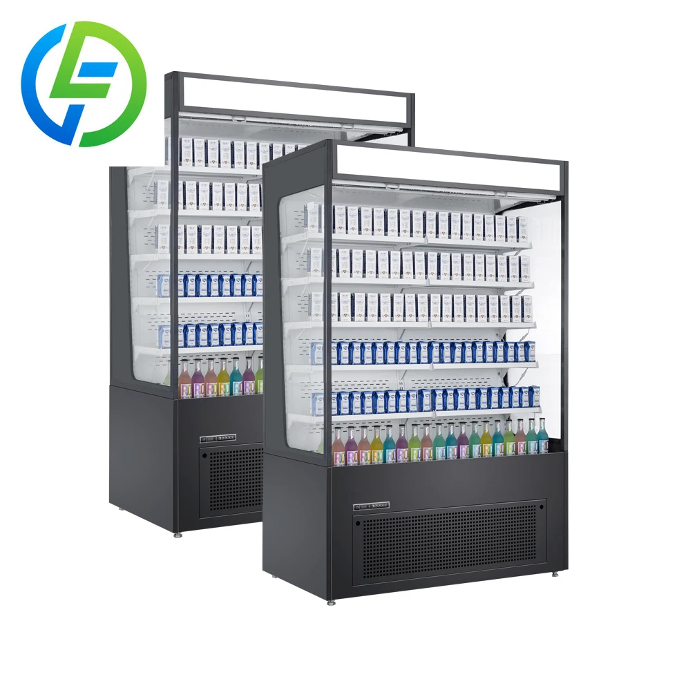 

Commercial Large Supermarket Display Fridge Refrigerators for Milk Storage Refrigerator