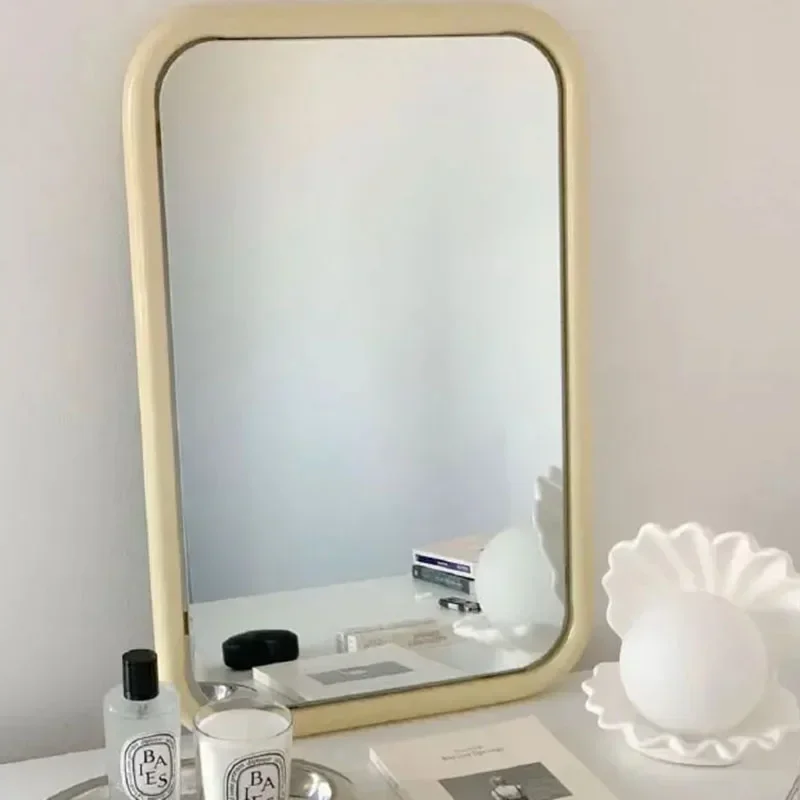 Cosmetics Nordic Makeup Mirror Nightstand Nursery Decoration Bathroom Living Room Mirror Bedroom Spiegel Wand Home Products