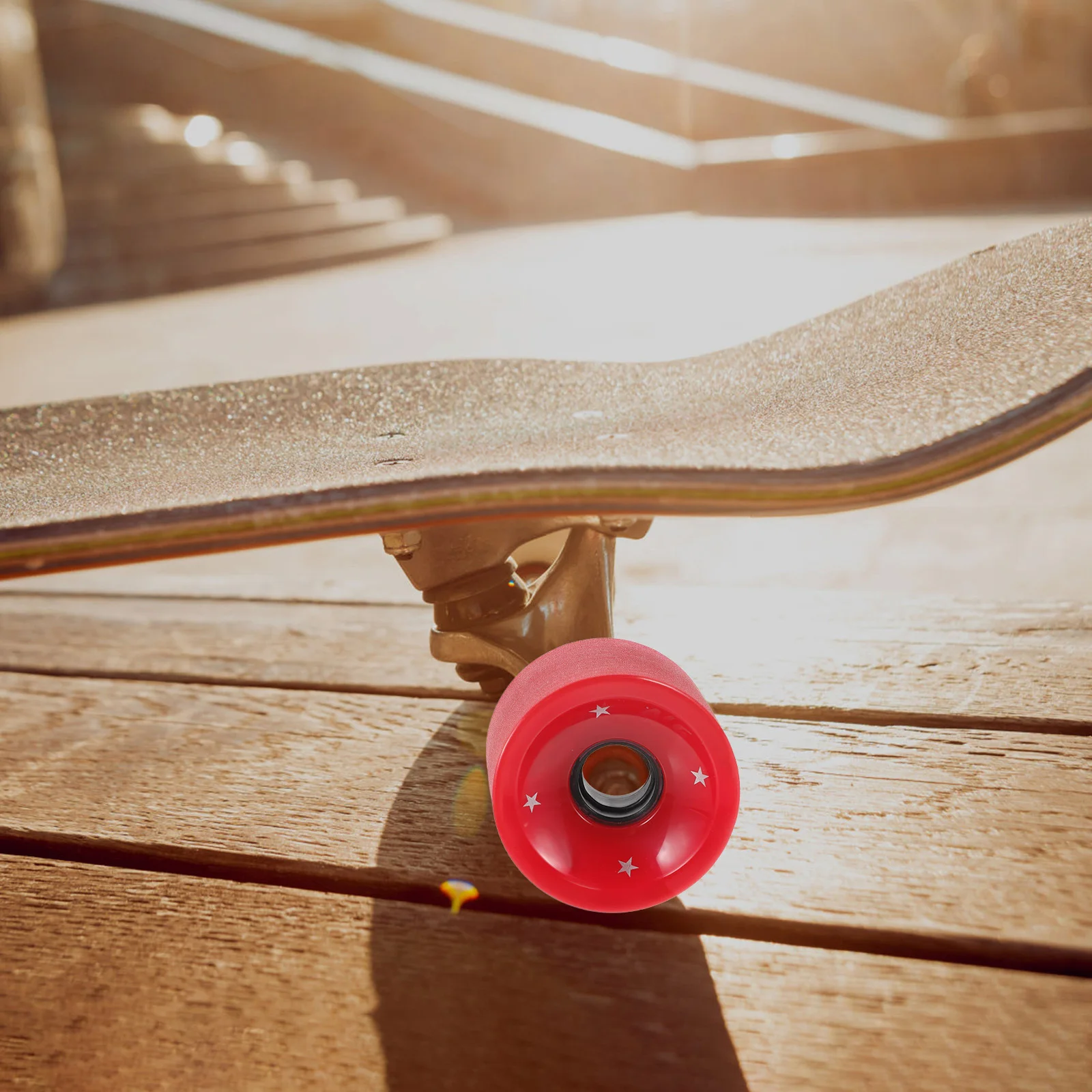 ล้อสเก็ตบอร์ด ล้อสเก็ตบอร์ดแบบ PU แบบรีบาวด์สูง ทนทานสำหรับสเก็ตบอร์ดแบบสันทนาการฮอกกี้แบบศิลปะ