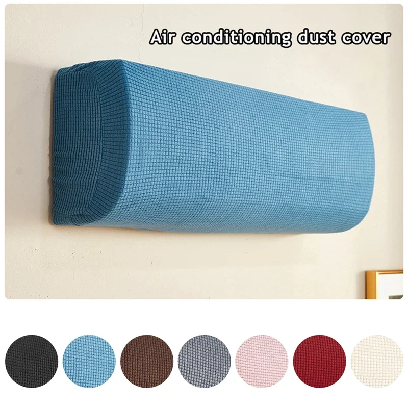 Dust Cover for Wall Air Conditioner, Indoor Hanging Protective Cover for Most Split Type Suspension Air Conditioners Easy Clean