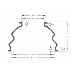 Jsoint-bola de dirección de suspensión de coche Universal, accesorios de piezas de juego de extremos de varillas, SDust, Boot SCover, Track Tie STurn, 2 uds.