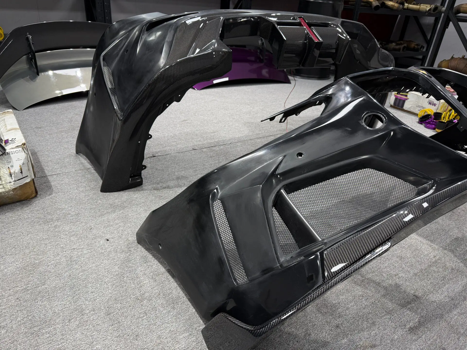 apply to G8X M3 M4 carbon fiber front and rear bumpers for all models