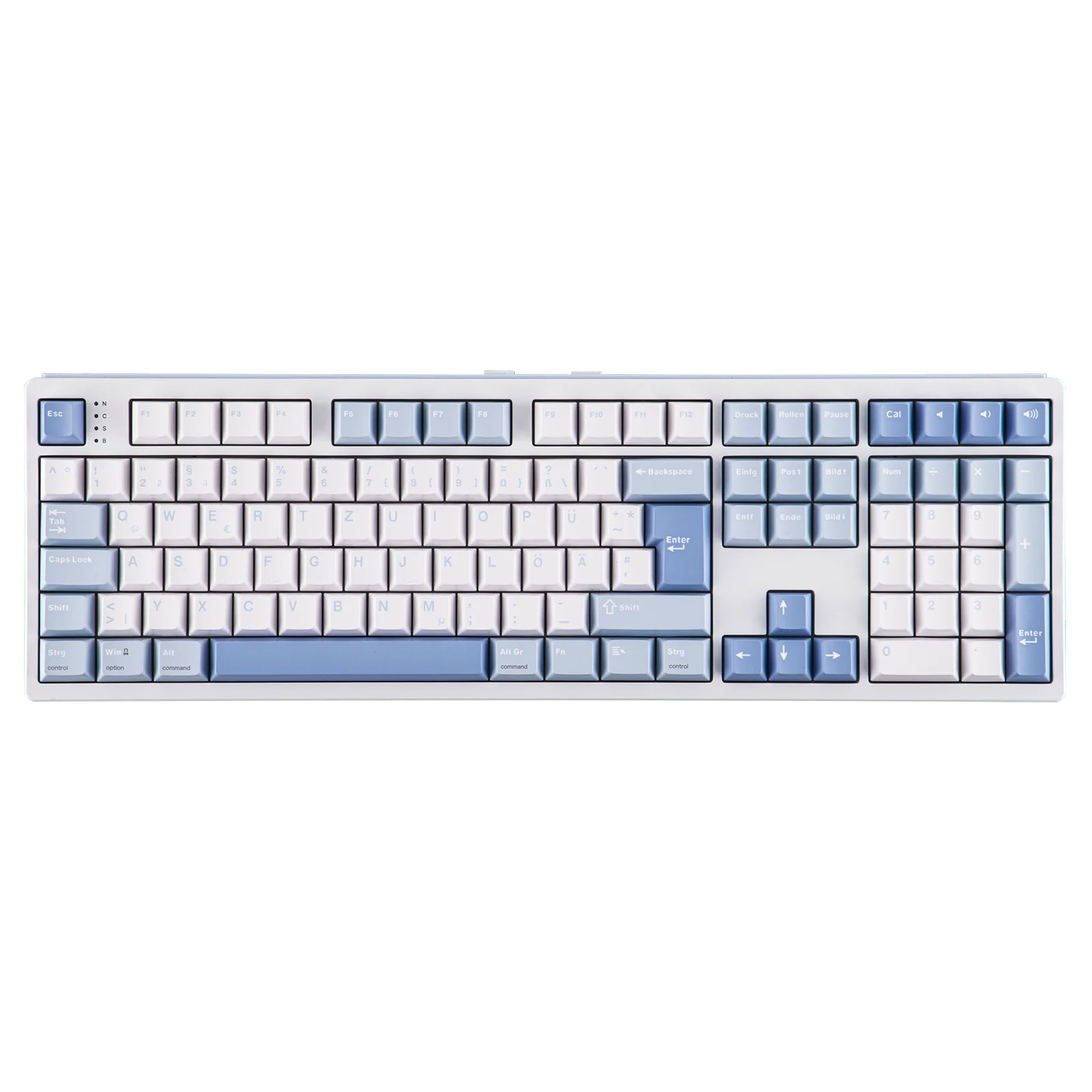 

EPOMAKER TH108 ISO-DE 100% полноразмерная проводная/Bluetooth/2,4 ГГц Беспроводная механическая клавиатура с RGB-подсветкой 8000 мАч для Mac/WIN