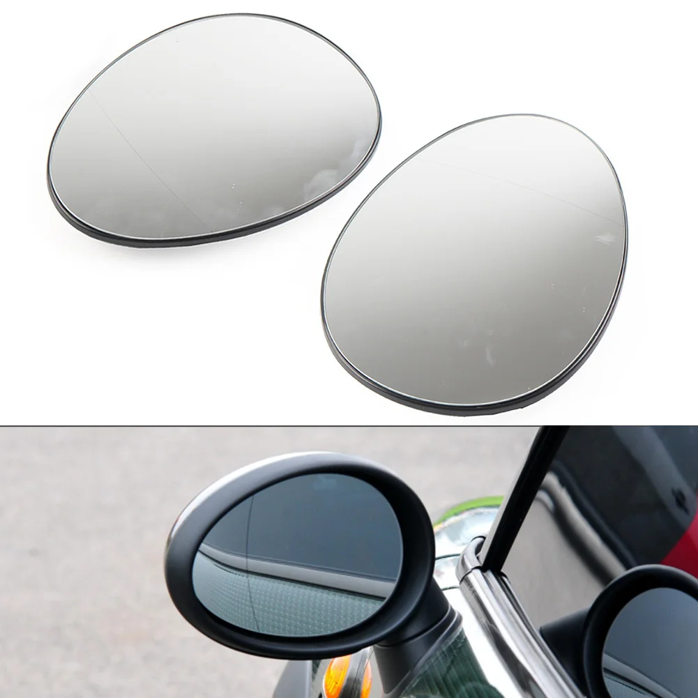 

1PC Car Side Wing Mirror Glass Heated Replacement Accessories For BMW Mini R55 R56 R57 R58 R59 R60 R61