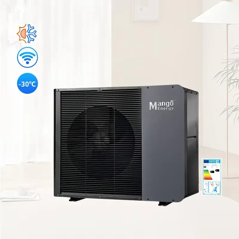 Mango Monoblock R32 Air To Water Full DC Inverter All In One Air Heating/Cooling Heat Pump Energy Saving Wifi Controller