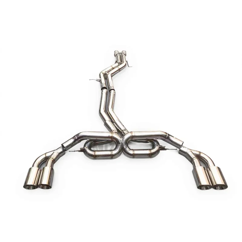 304 Stainless Steel Catback Exhaust, Suitable for Porsche Cayenne GTS 4.0T v8, 2023