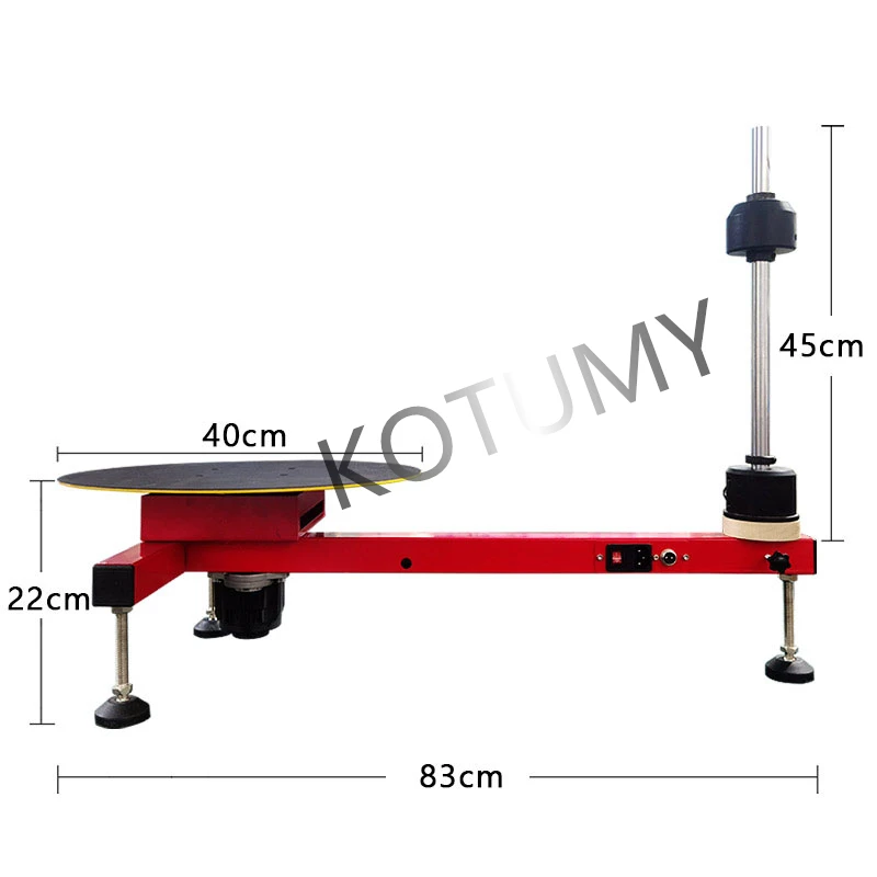 EP4070 Electric Manual dual-purpose T-type Electric Winding Film Baler Carton Wrapping Machine Express Packing Machine PE Stretc