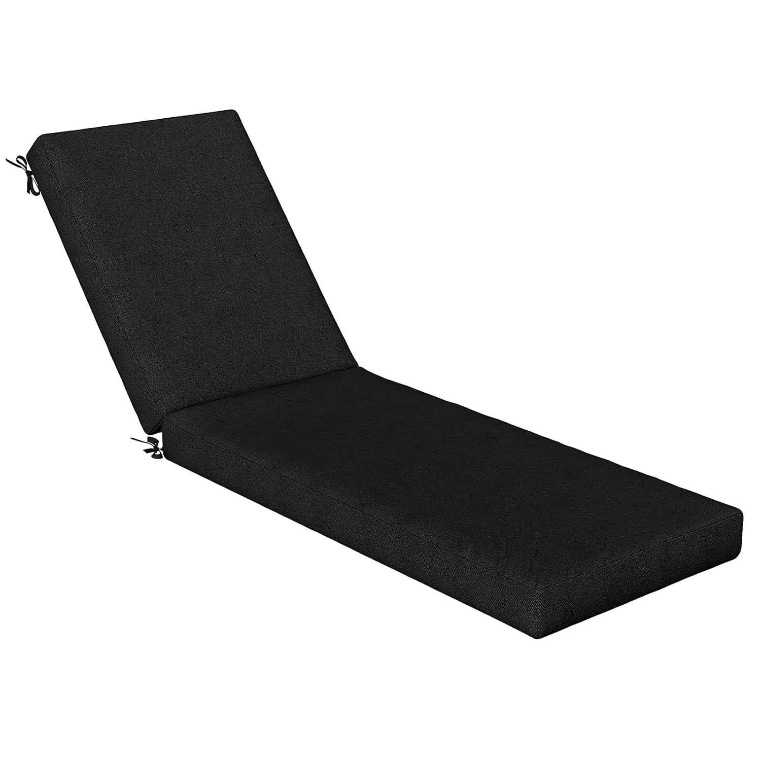 Waterproof Chaise Lounge Cushion Patio Replacement Removable Cover 4 Ties Non-Slip Pool Pad 72x21x3.5 Inch, Customized