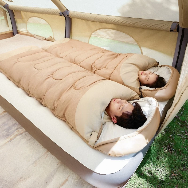 adult cold-proof outdoor camping is universal in all seasons, and car office quilts are dual-purpose.