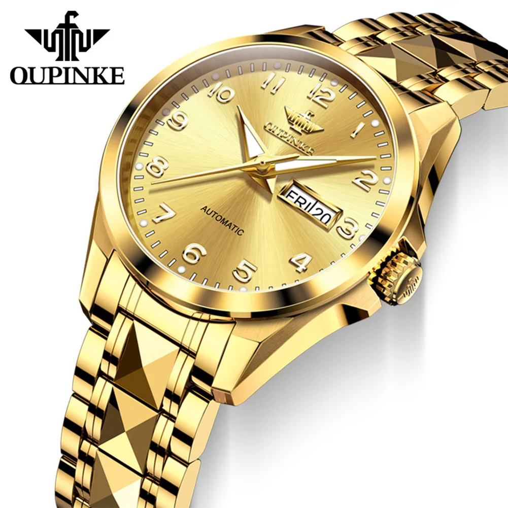 OUPINKE Womens Watch Imported Movement Mechanical Watch Deep Waterproof Watches For Women Original Luxury Gifts Box 3323