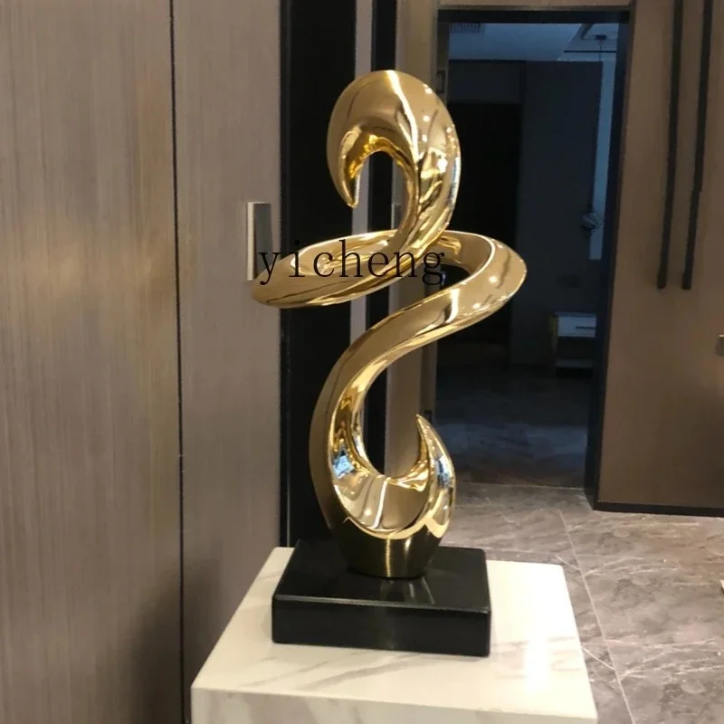 abstract sculpture handicrafts entrance ornaments home furnishing living room partition lucky decoration