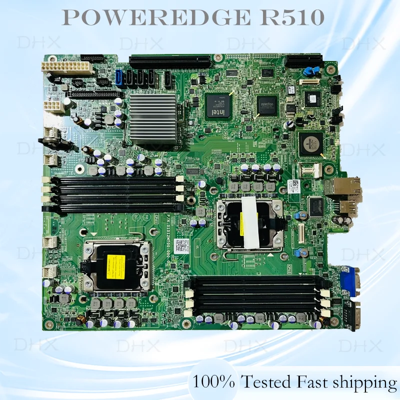 CN-084YMW For DELL ​PowerEdge R510 Motherboard 084YMW 84YMW LGA1366 DDR3 Mainboard 100% Tested Fully Work be Fast shipping DH
