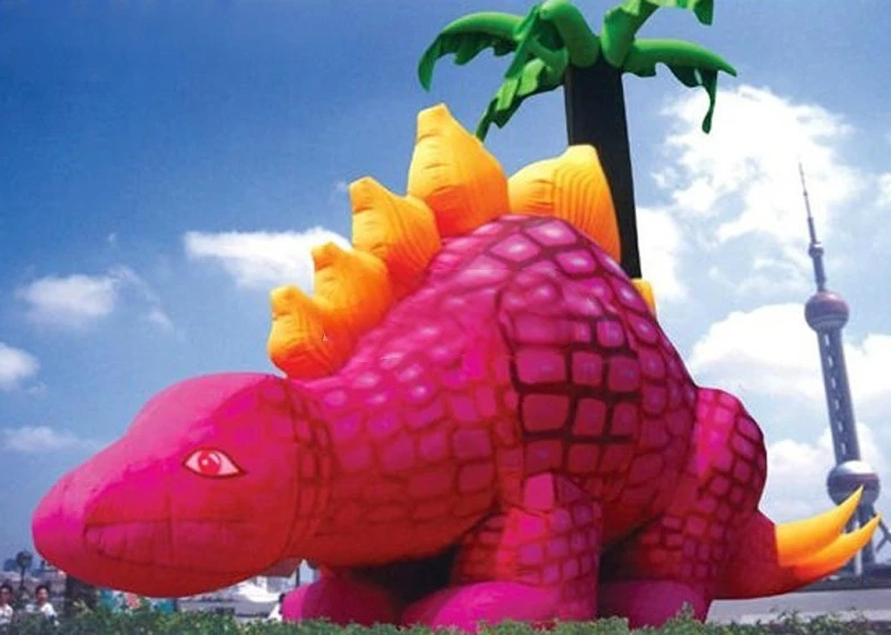 

Pink 8 Meter Giant Promotional Inflatable Dinosaur Display Hot Outdoor