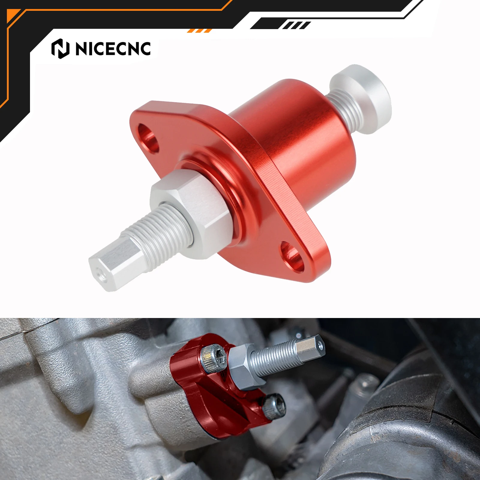 

NICECNC For Honda CRF450R CRF450X CRF250R CRF250X CRF450RX CRF450RWE CRF450L CRF 450RL 150R 150RB Cam Chain Tensioner Adjuster