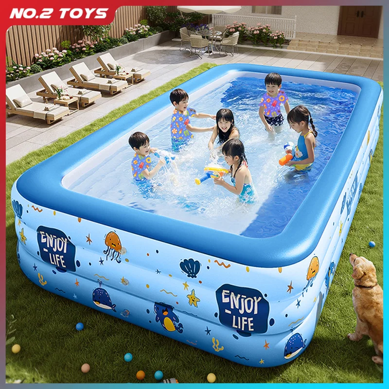 Inflatable Swimming Pool Large Size Indoor Outdoor Folding Pool Family Adult Baby Party Removable Swimming Pools for Children