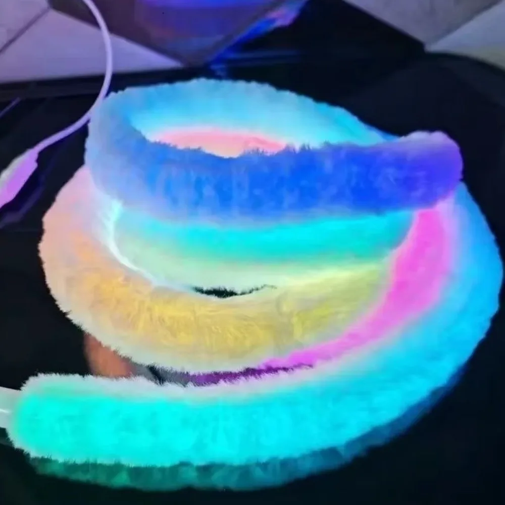 360 Degree LED Neon Strip Light Round Addressable RGB IC Pixel Light Pipeline-Shaped USB Power Neon Light Tube Living Room