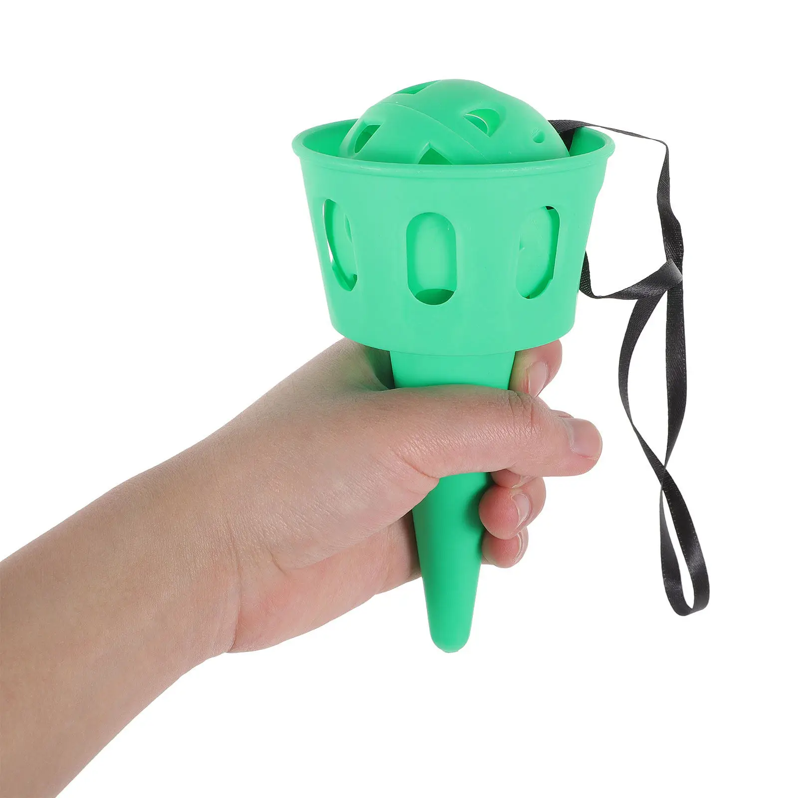 

Набор из 6 пластиковых ловушек для мячей: интерактивная игра для детей на открытом воздухе, аксессуар для ловли мячей