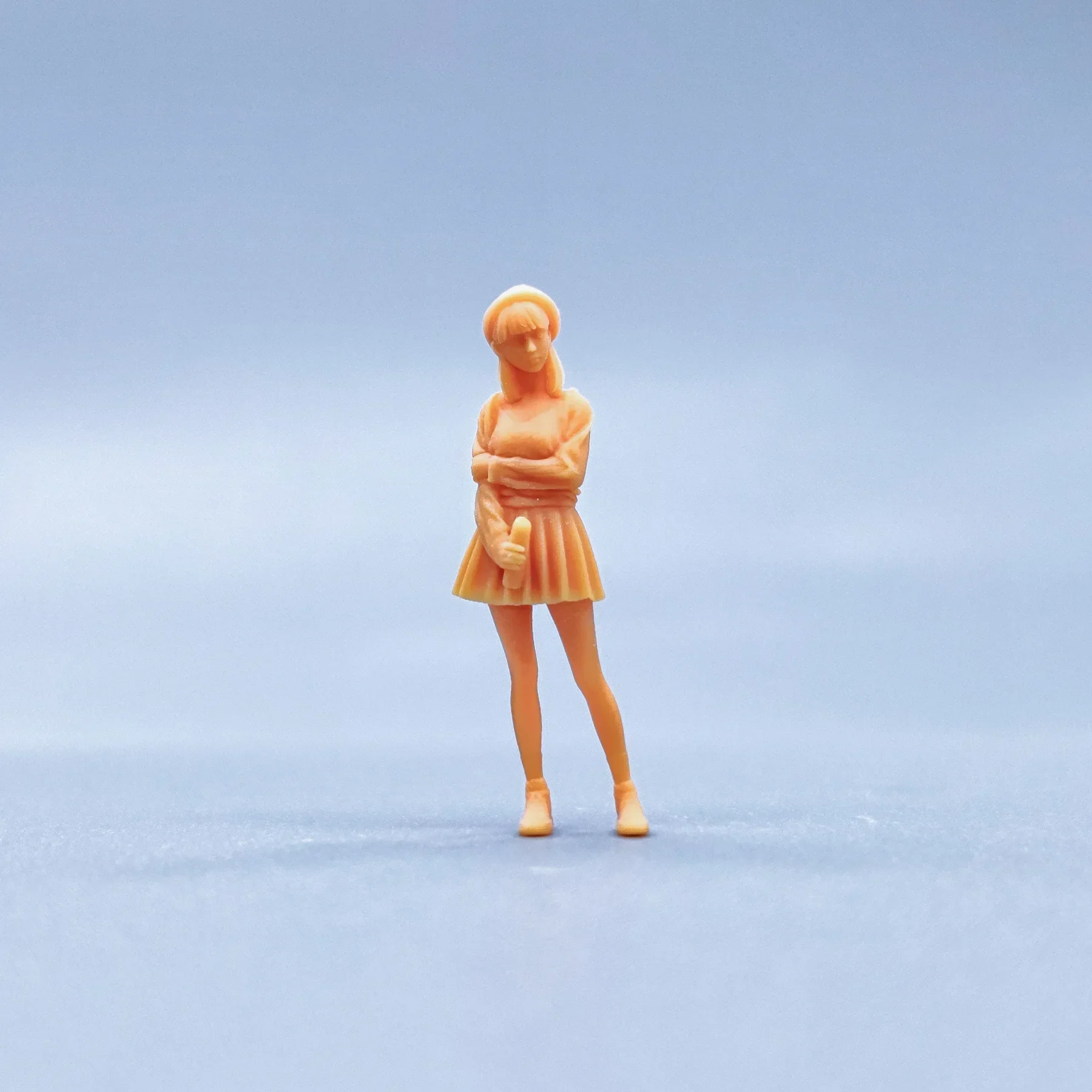 1/64 1/43 Figuren Modell Harz Bär Rucksack ungefärbte Miniaturen Diorama hand bemalt s426