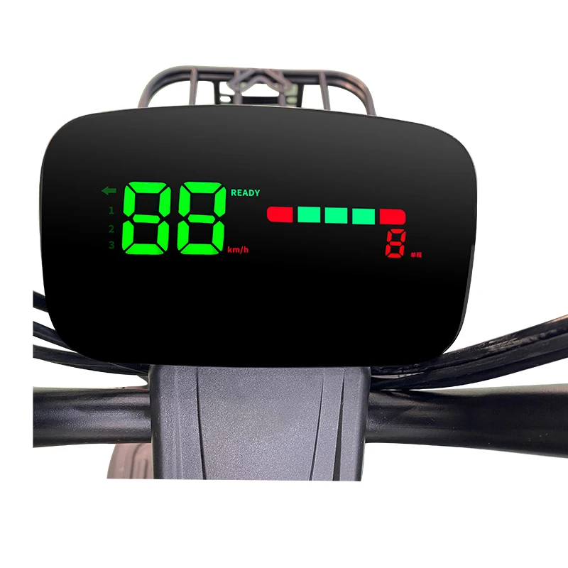 High Quality Electric Tricycle 3 Wheel  Motorcycle LED Display Mobility Scooter     Open