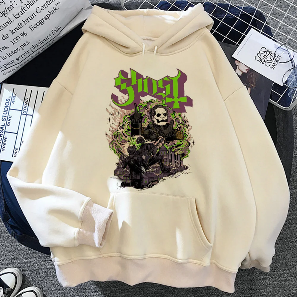 Ghost Band hoodie soft fabric trendy comic Y2K streetwear manga teen hoddie athleisure youthful Japanese harajuku