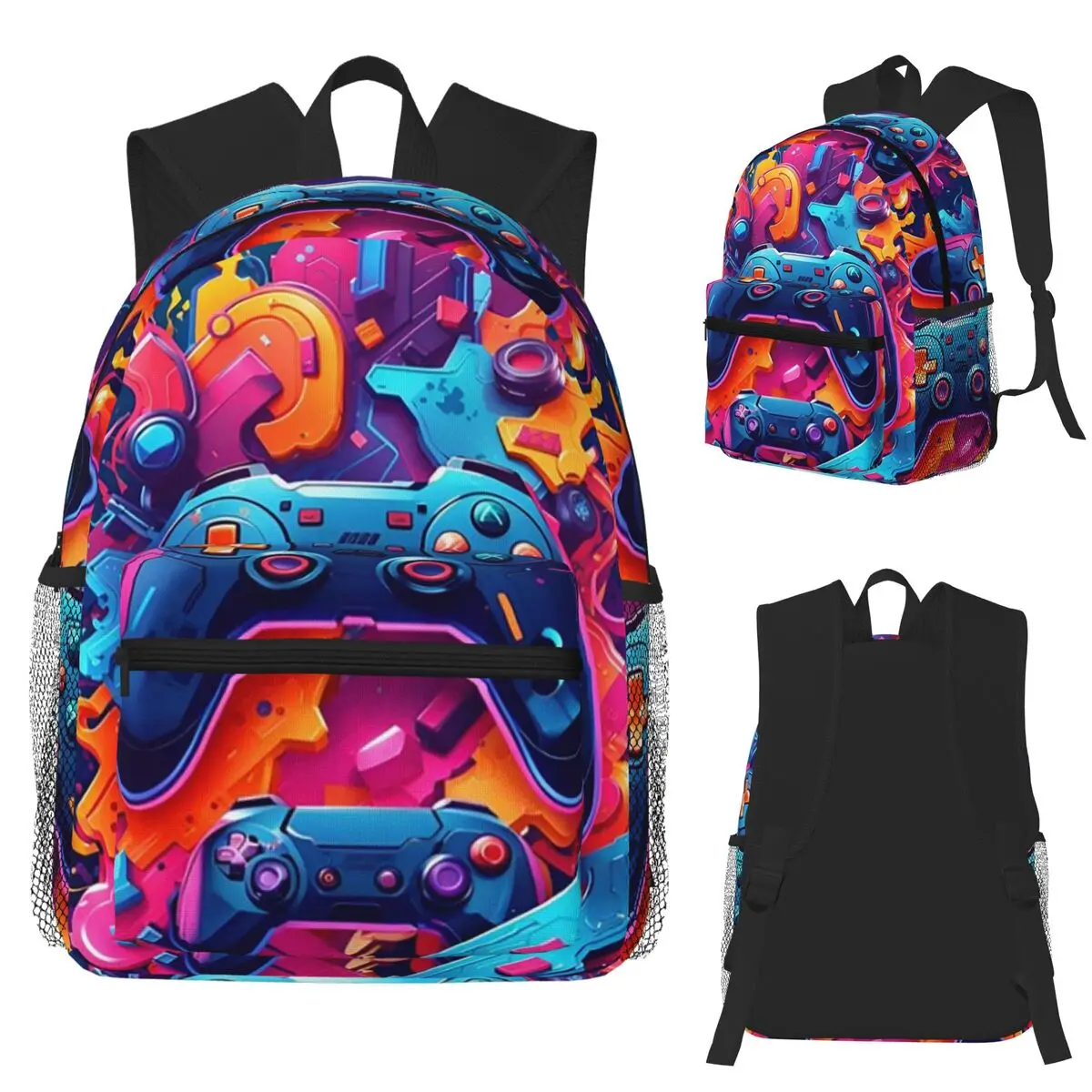 

Студенческий рюкзак с героями мультфильмов, новые игры, школьная сумка, походный дорожный рюкзак для мальчиков и девочек, модная сумка для книг, сумки на плечо