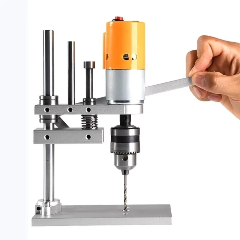 

Desktop micro table drill DIY micro table drill JM802 wood drilling