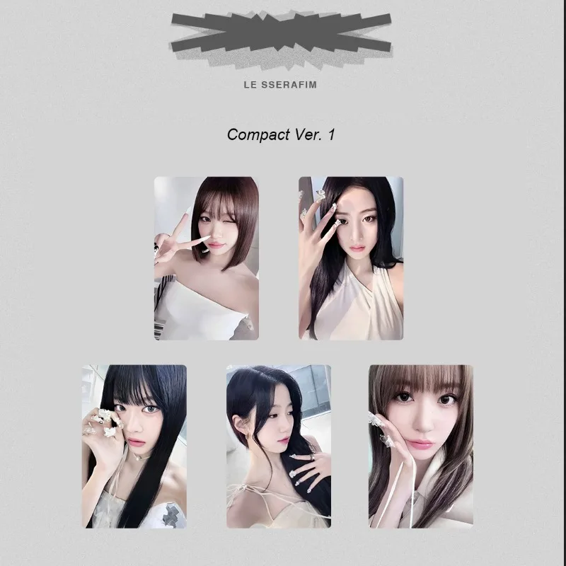 LESSAREFIM New Album Hot Lomo Card Photocards Double Sided Printd Postcards Fans Collection