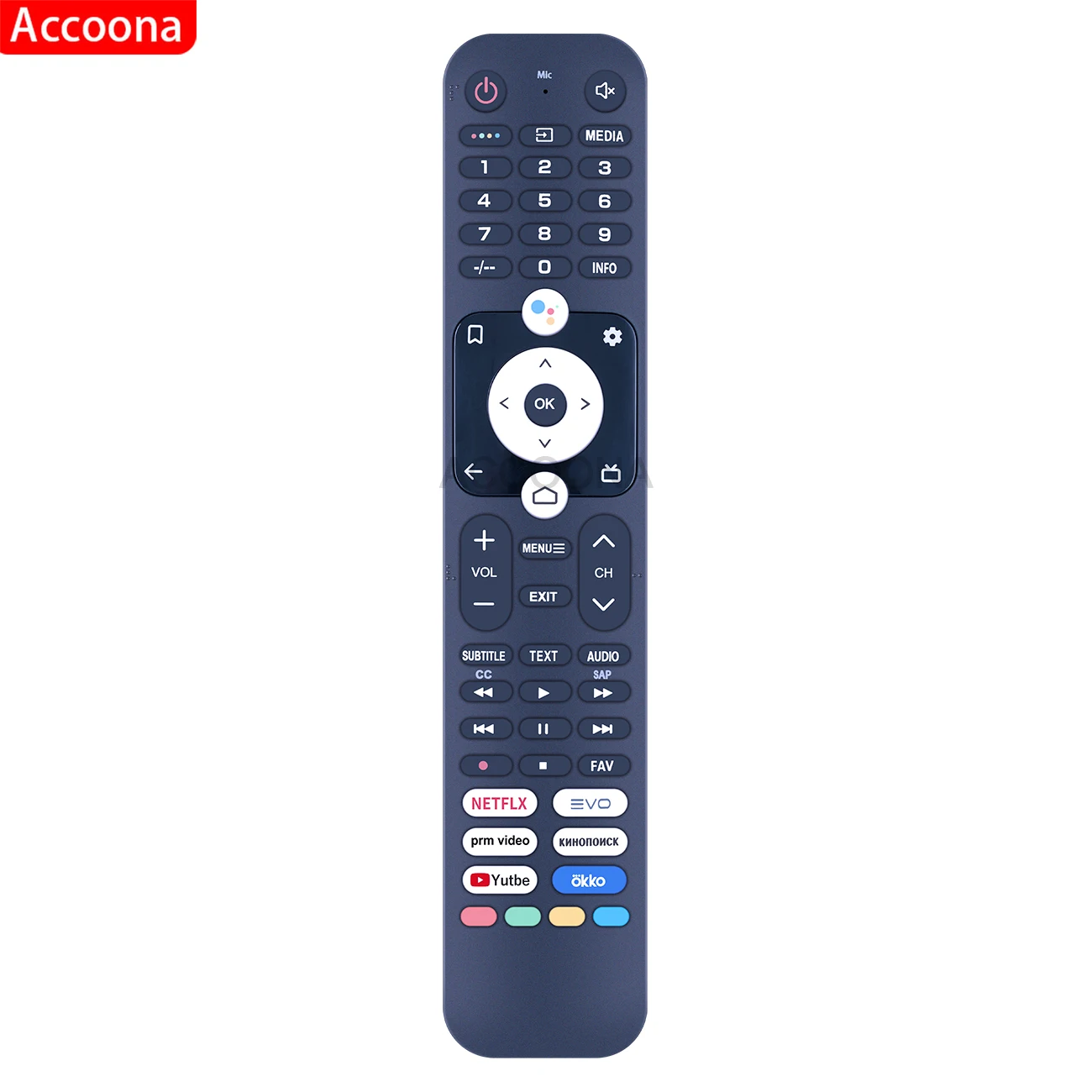 Voice Remote control for haier TV HTR-U32R