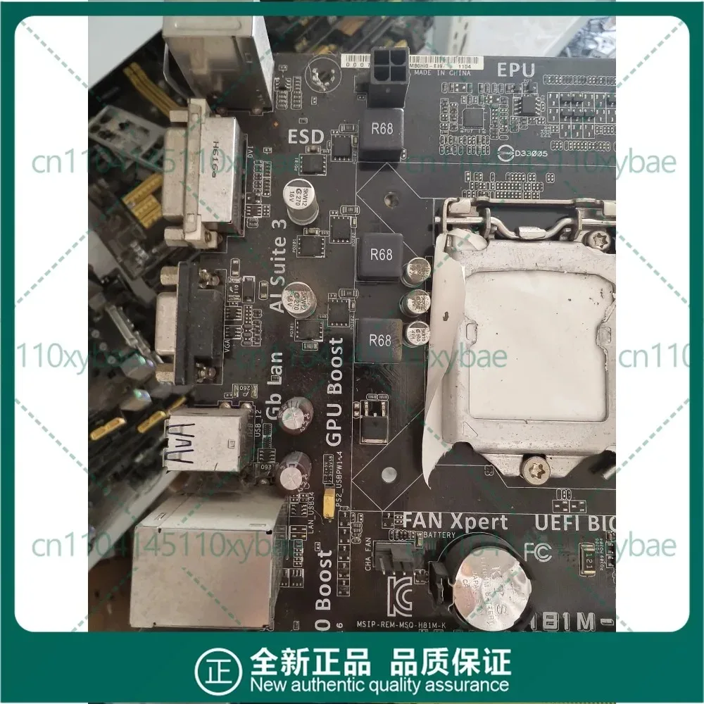 For ASUS H81M-K Motherboard LGA1150 Socket Support DDR3 Memory Desktop Mainboard Replacement Parts