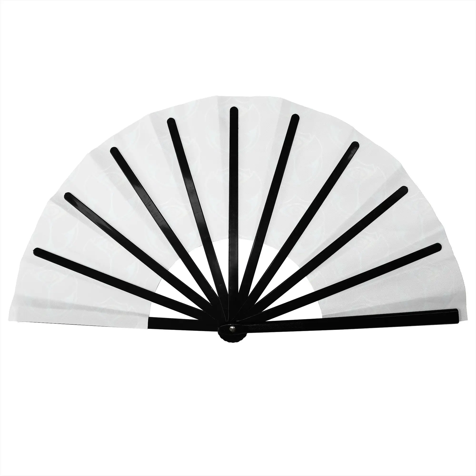 Vintage T-Tomorrowland Portable Pocket Fan Camping  Folding Fan Chinese Dance Cooling Handheld Fans