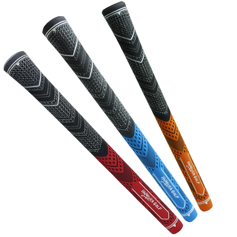 

Ручка для гольфа, мужские резиновые ручки для гольфа, хлопчатобумажная пряжа, ручки для клюшки для гольфа, универсальная стандартная ручка из железа и дерева