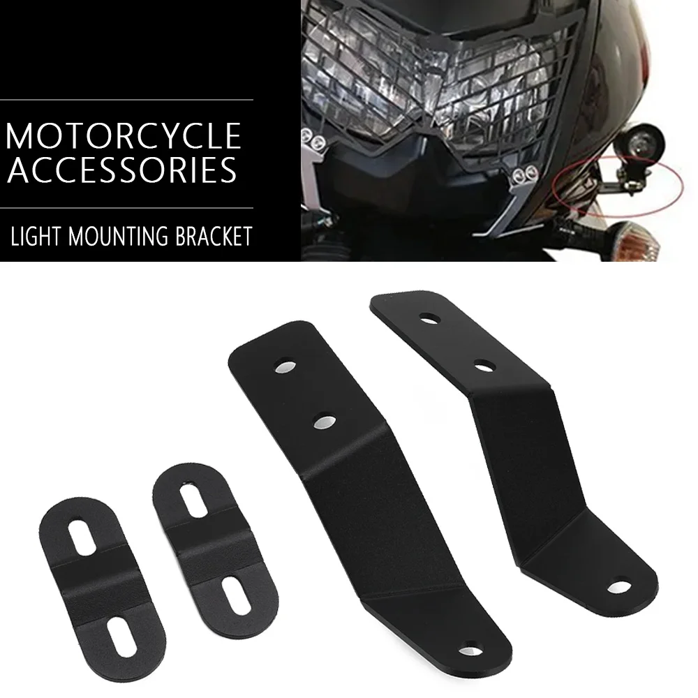 

For KAWASAKI KLR650 KLR 650 2008-2022 2023 2024 Motorcycle Accessories Auxiliary Light Mounting Brackets Lamp Spotlight Holder