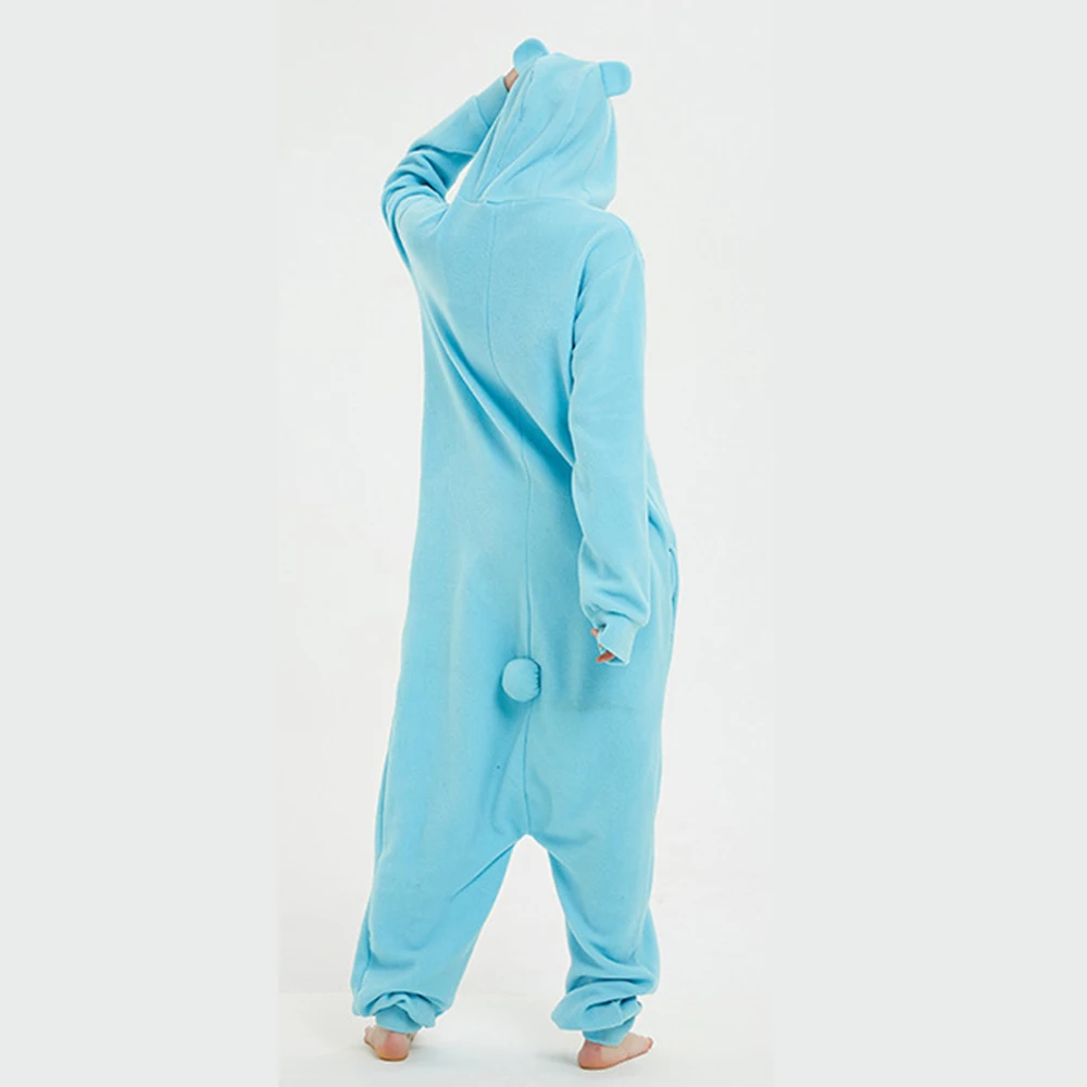 Pijama Unisex de lana Polar para adultos, mono de una pieza, disfraz de Anime Kigurumi, Halloween y Navidad