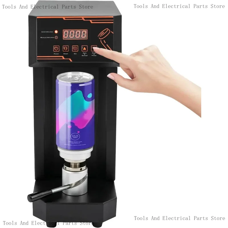 

Sealing, 70W Manual Automatic Canning Sealer, Cup Mouth 57Mm, Bottle Body Diameter 66Mm, Commercial Use