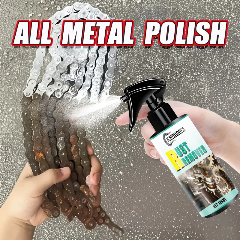 

Сверхмощный спрей для удаления ржавчины — быстродействующий многоцелевой очиститель для полировки металла и антиокислиния, без запаха, безопасный для нержавеющей стали