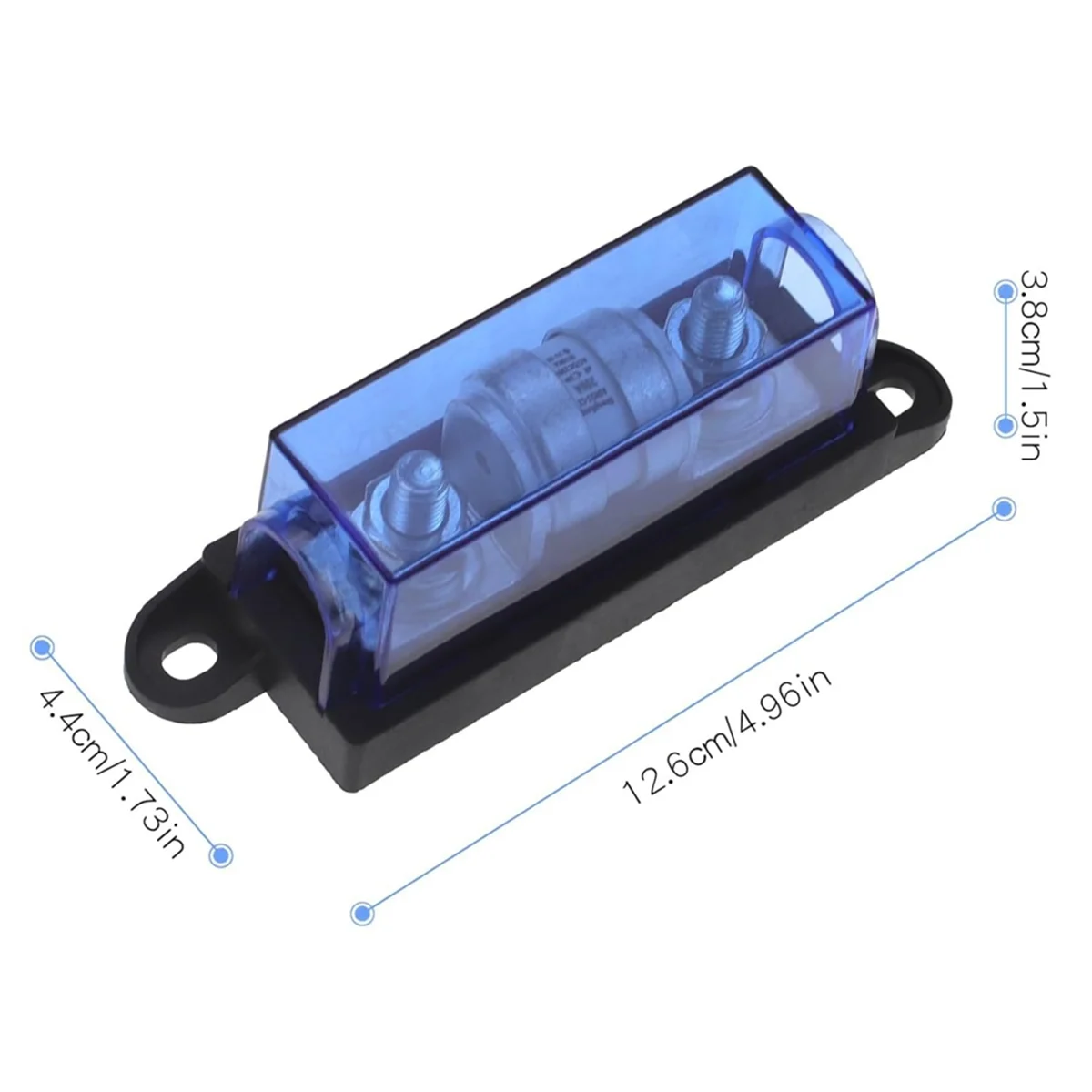 A002 Class T Fuse with 150V DC Operating Block Anl Block 200A Fuse Compatible with Protect 12V Inverters