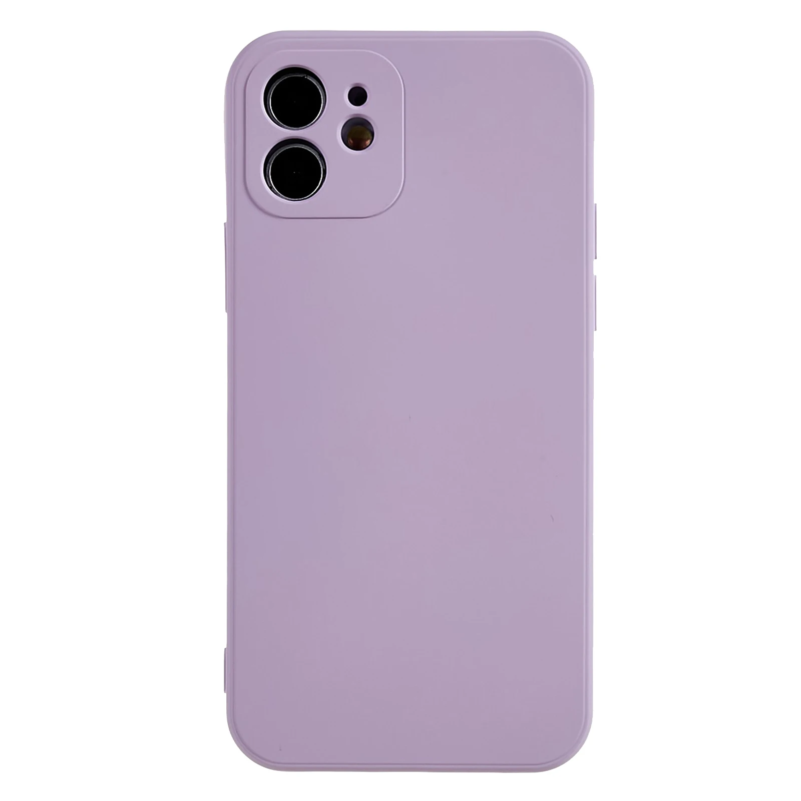 Candy Color Shell for iPhone 12 13 14 15 Plus, Pro, Pro Max Soft TPU Phone Case Fiber Lining Rubberized Phone Cover